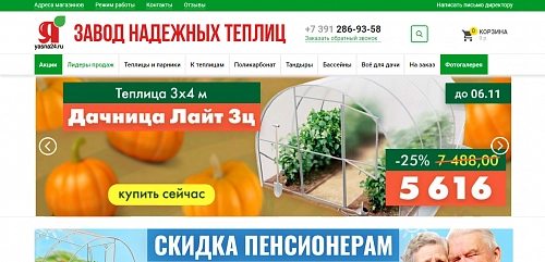 Настройка рекламной кампании Яндекс Директ по продаже теплиц